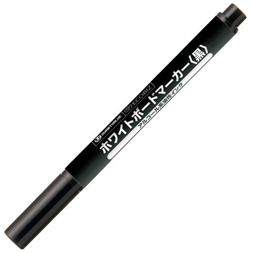 ホワイトボードマーカー細字黒　１本　Ｈ００７Ｊ－ＢＫ