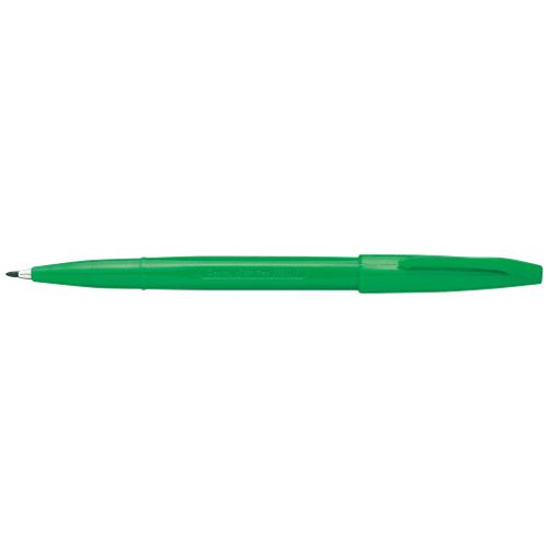 ぺんてるサインペン　水性　Ｓ５２０－ＤＤ　緑　１０本